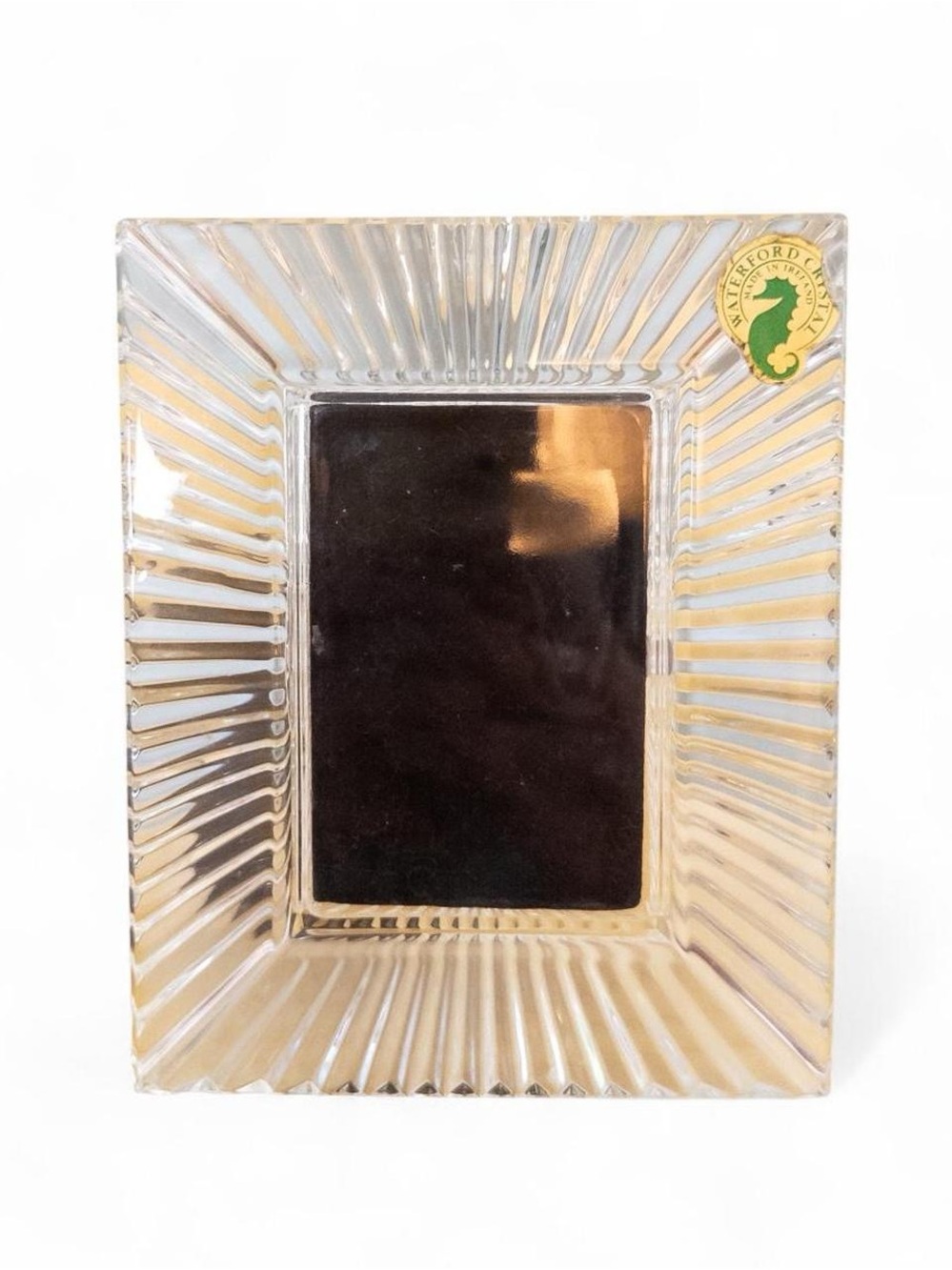 Waterford Crystal Somerset 4x5 Picture Frame Holds 2x3 Photo Ireland